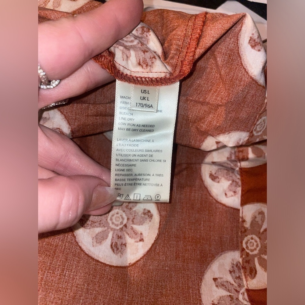 New! Free People Leanna Sun Detail Maxi Dress ✨☀️ Large NWT! - Picture 14 of 15